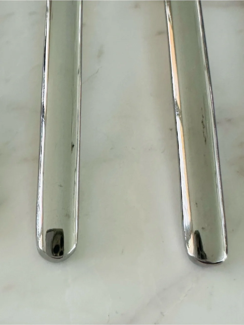 Mikasa Zena Stainless Steel Silver Cocktail Appetizer Forks - Set of 8